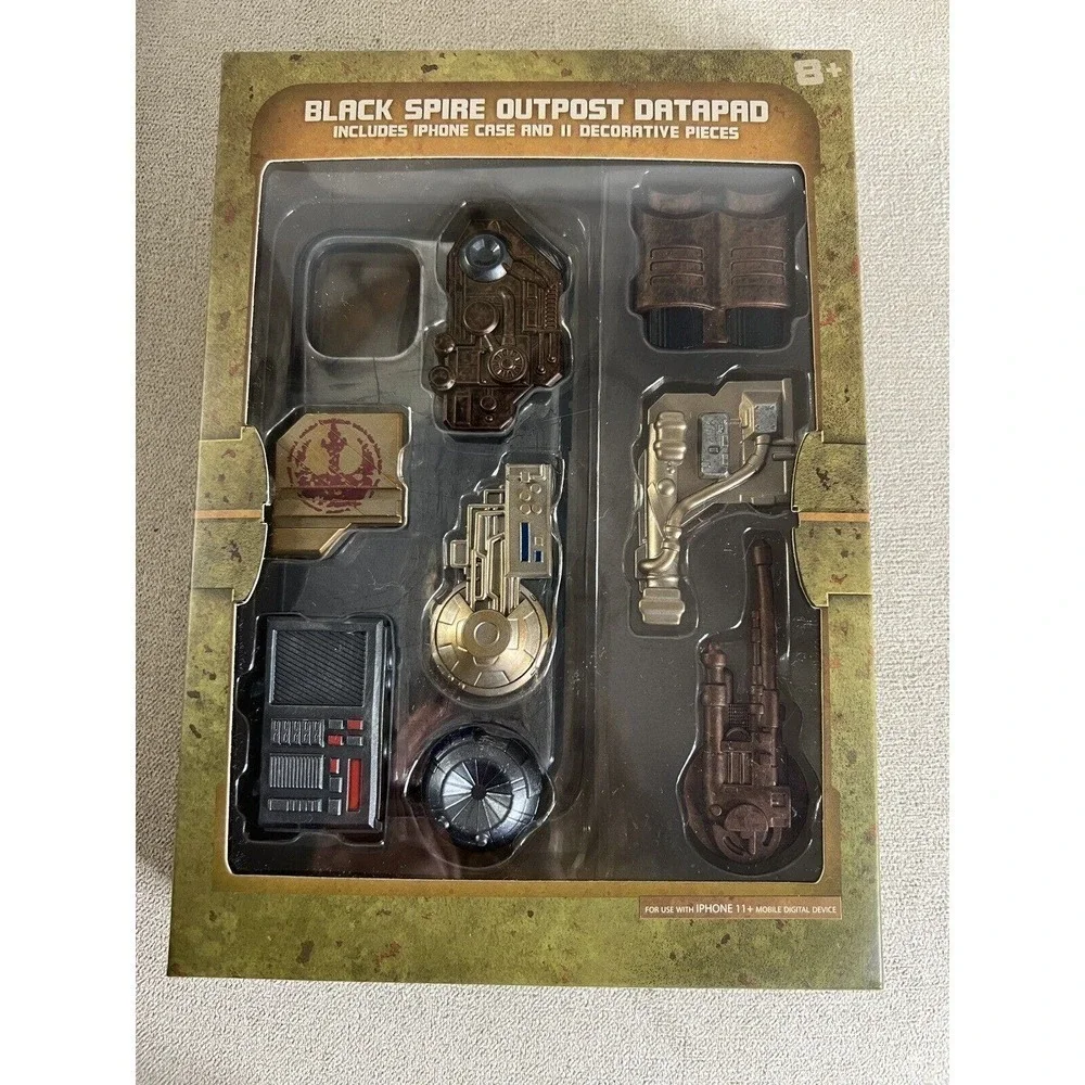 New Star Wars Galaxy Edge Black Spire Outpost Datapad iPhone 11 Case & Pieces